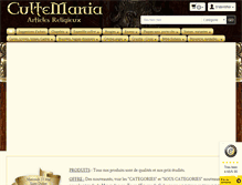 Tablet Screenshot of cultemania.com